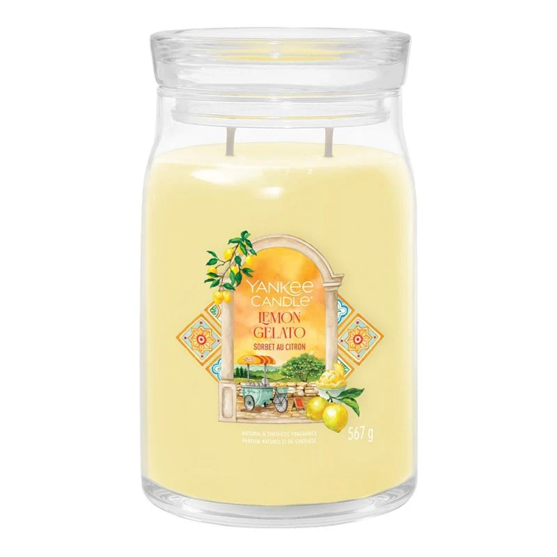 Yankee Candle Signature Large Jar Candle - Lemon Gelato