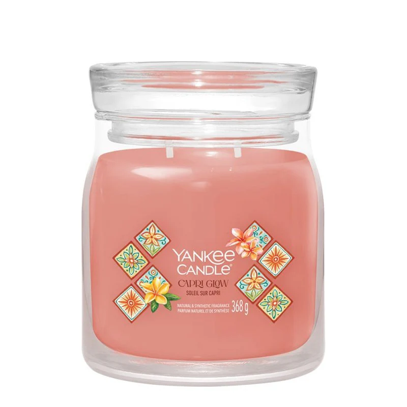 Yankee Candle Signature Medium Jar Candle - Capri Glow
