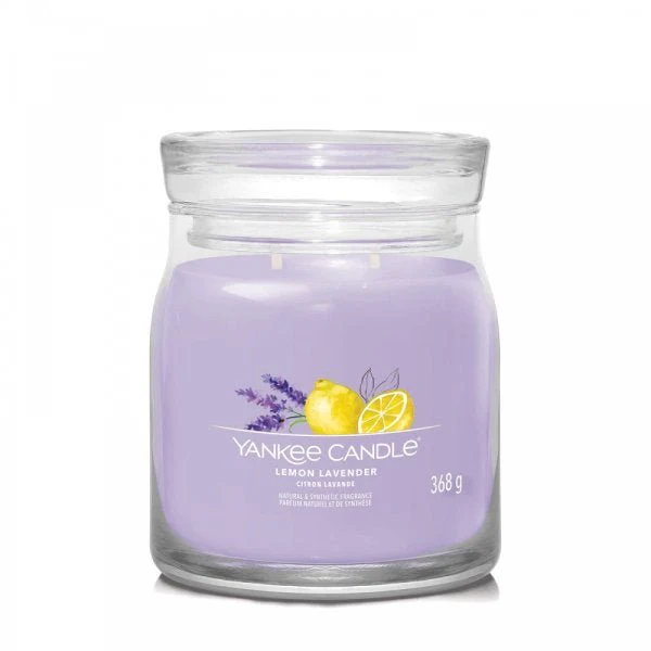 Yankee Candle Signature Medium Jar Candle - Lemon Lavender