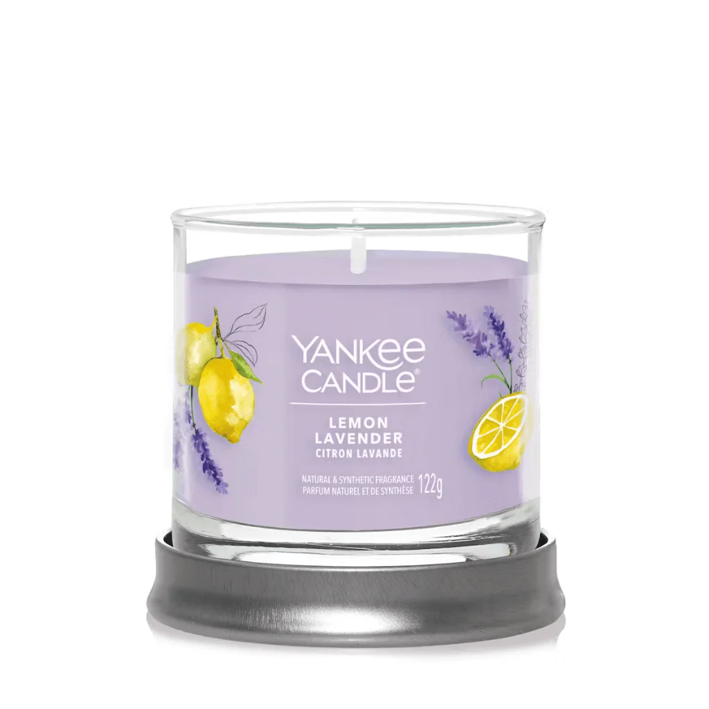 Yankee Candle Signature Tumbler Jar Candle - Lemon Lavender - Image 2