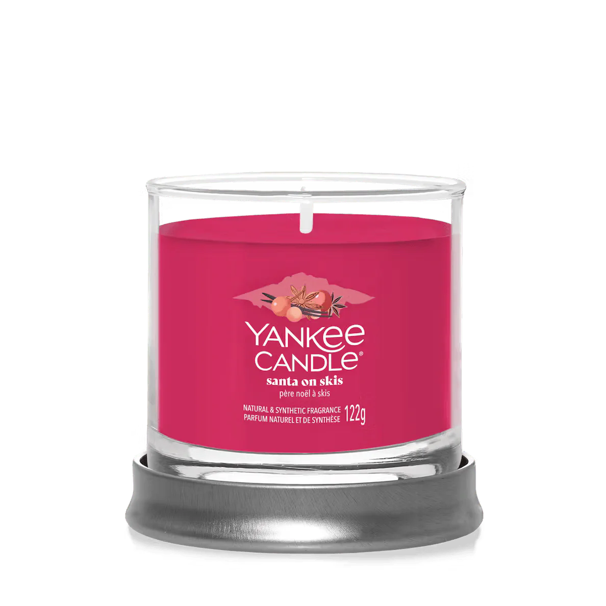 Yankee Candle Signature Tumbler Jar Candle - Santa on Skis - Image 3