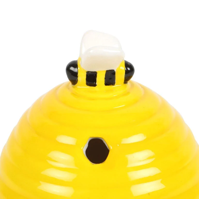 Yellow Beehive Incense Cone Burner - Image 4