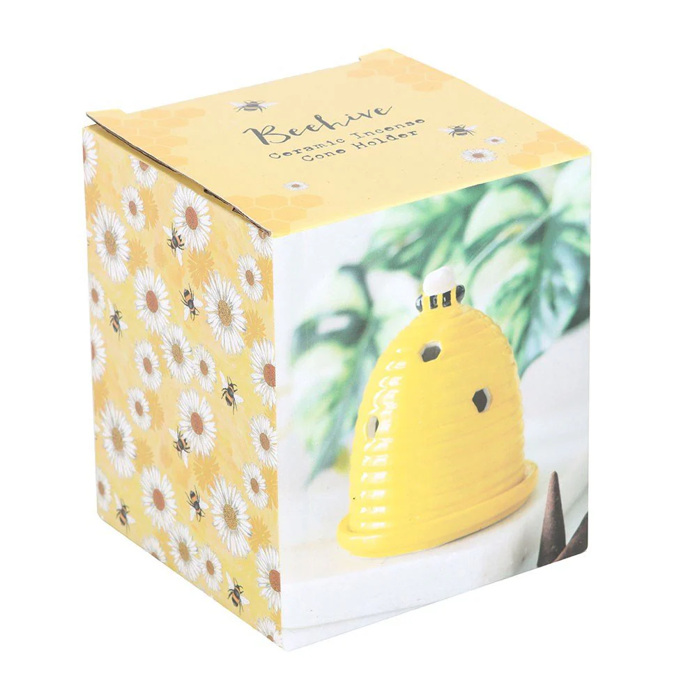 Yellow Beehive Incense Cone Burner - Image 5