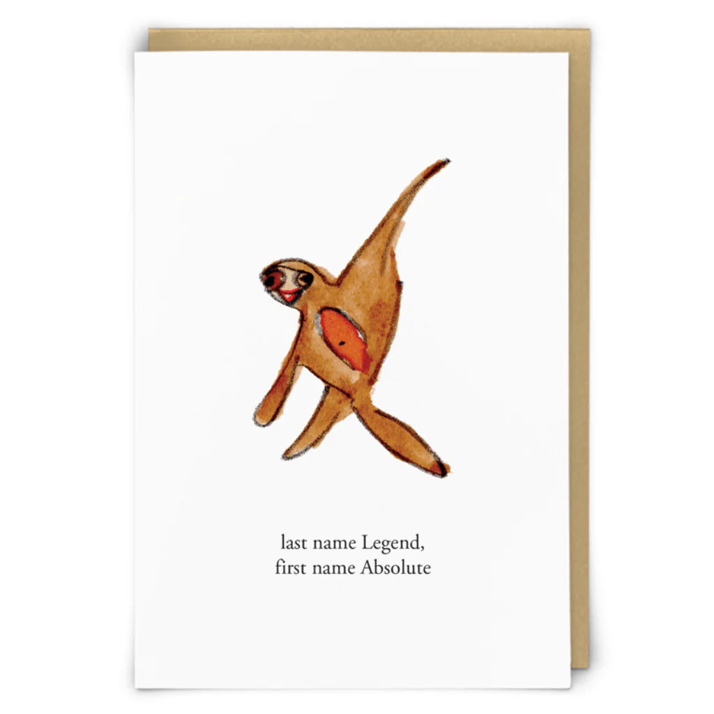 Zeppelinmoon Legend Greeting Card